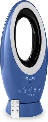Miniatura 12 de LivePure Ventilador recargable para interiores y exteriores, verde azulado
