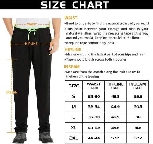 Miniatura 5 de NEIKU - Pants deportivos de malla con bolsillos para hombre