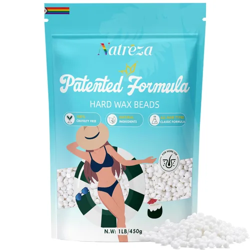 Miniatura 13 de Perlas de cera para depilación - 1 libra de cera dura natural de manzanilla para todo tipo de piel y cabello, perlas a granel para calentadores