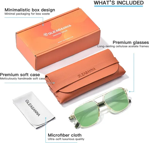 Miniatura 5 de Sleep Glasses for 99.9% Blue Light Glasses Dual AR Coatings Green Lens for Computer Gaming Reduce Eyestrain