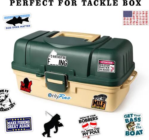 Miniatura 3 de 74 calcomanías divertidas de pesca para caja de aparejos, cubo, regalo del día del padre, impermeable, portátil, automóvil, patineta, botella