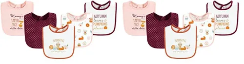 Miniatura 86 de Hudson - Babero unisex de algodón para bebé, baberos de algodón, talla única , Cactus rosa
