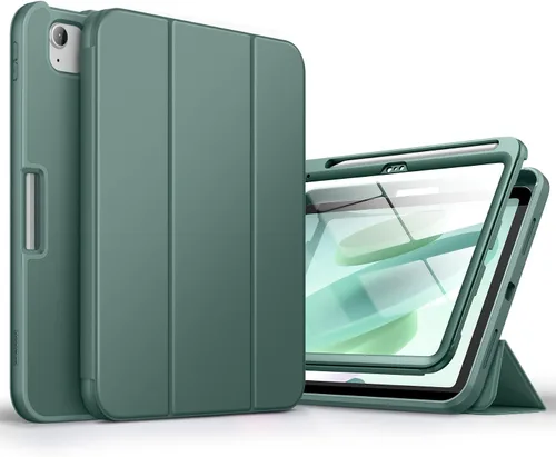 Miniatura 10 de SURITCH para iPad de 10.ª generación, funda de 10.9 pulgadas 2022, protector de pantalla integrado, soporte para Apple Pencil, imán, funda