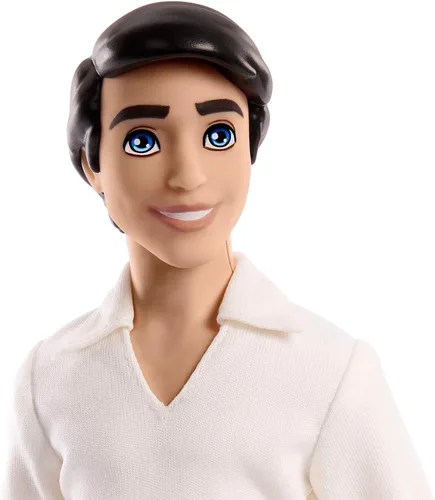 Miniatura 3 de Mattel Disney Princess Toys, Prince Eric Posable Muñeca de moda con traje exclusivo, inspirado en la película de La Sirenita