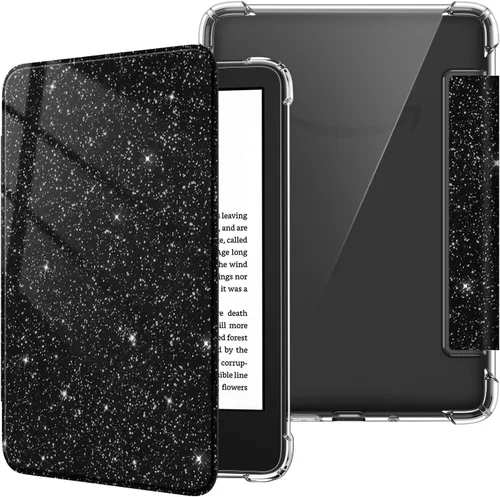 Miniatura 27 de Fintie Funda delgada para Kindle de 6 pulgadas (11ª generación - versión 2024/2022), ultra transparente, suave, flexible, transparente, cubierta