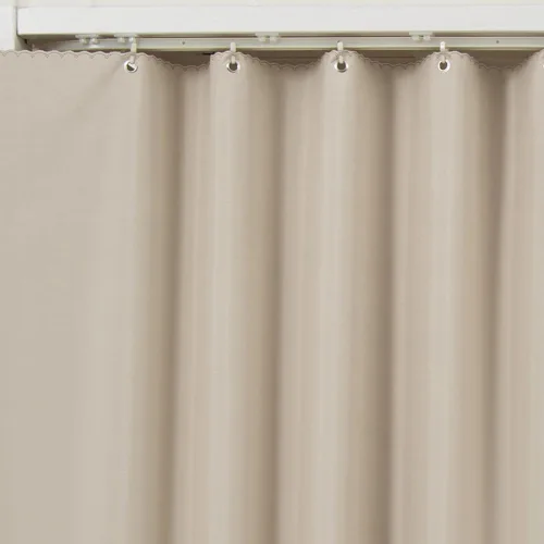 Miniatura 3 de Cortinas Opacas de Servicio Pesado para Litera Inferior, Toldo de Privacidad Tamaño Twin para Casa/Dormitorio Universitario, 1 Panel, Beige