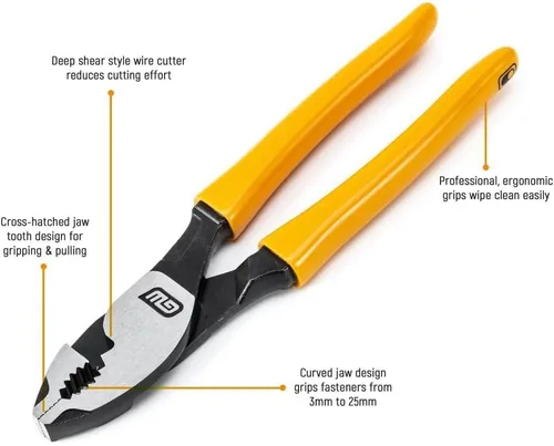 Miniatura 4 de GEARWRENCH 82174 Alicates para juntas deslizantes con mango sumergido de 6 pulgadas