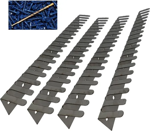 Kit de brida de soporte para quemador de gas de acero inoxidable para tu hoguera de bloque de paisaje al aire libre. Hace que la instalación sea