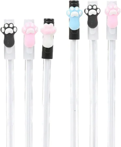 Miniatura 10 de Animal Llama Alpaca Oveja Camel Bolígrafos de Gel Set Moda Lindo Colorido Kawaii Encantador Colorido Bolígrafos de Gel de Oficina Material Escolar