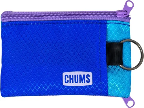 Miniatura 13 de Chums Surfshorts Cartera - Cartera ligera y delgada con bloqueo RFID y ventana de identificación transparente - Con cremallera, cartera minimalista