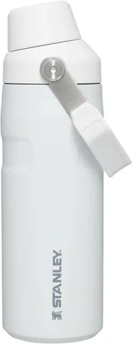 Miniatura 65 de Stanley IceFlow - Botella de agua de flujo rápido, tapa de boquilla en ángulo, ligera y a prueba de fugas para viajes y deportes, acero inoxidable