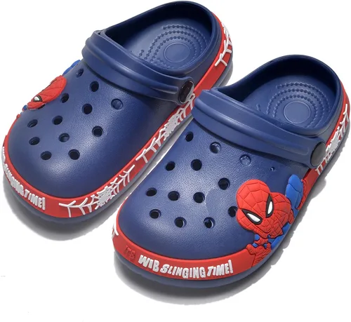 Miniatura 4 de viorwzde Zuecos para niños y niñas, bonitos dibujos animados, zapatos de jardín, sandalias de playa, sandalias de ducha antideslizantes para el agua