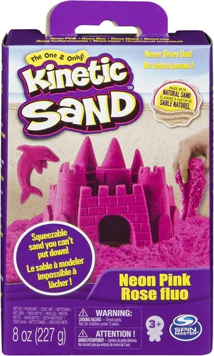 Miniatura 8 de Kinetic Sand Caja de neón de 8 onzas (variedad de colores, estilo seleccionado al azar. Una suministrada)