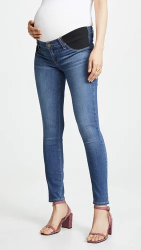 Miniatura 2 de PAIGE Jeans de maternidad Verdugo de tiro medio ultra ajustados para mujer