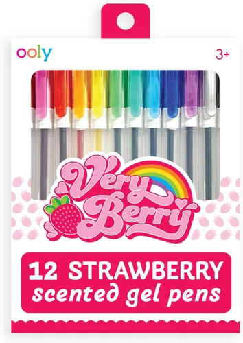 Miniatura 11 de Ooly Yummy Yummy - Juego de 6 bolígrafos de gel perfumados metálicos, con tinta de gel perfumada afrutada, escribe en papel negro, punta de 0.039