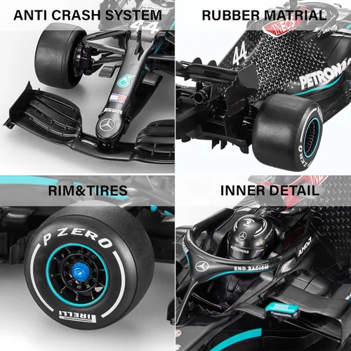 Miniatura 6 de RASTAR Coche RC escala 1/12 2.4Ghz Mercedes-AMG F1 W11 EQ rendimiento oficial de la serie RC Radio control remoto coche