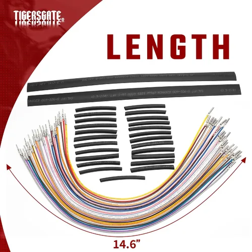 Miniatura 2 de Para cables de control de interruptor de bus Touring CAN-Bus 1996-2006 14" y 16" Kit de arnés de extensión de manillar compatible con modelos Harley