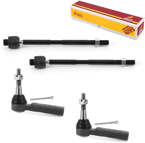 Miniatura 209 de Metrix Premium Chassis Parts - Juego de 4 barras de acoplamiento interior y exterior para Audi A3 15-16, Seat Leon 06-20 (México), 09-17 Volkswagen