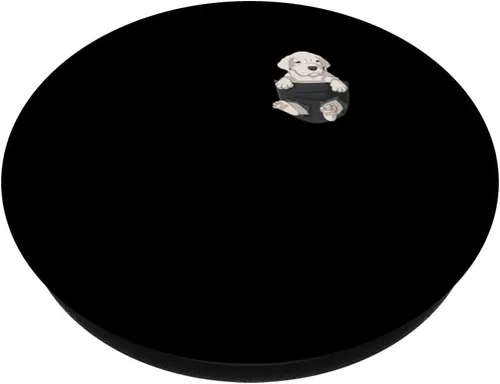 Miniatura 2 de Dogo Argentino en el pecho bolsillo perro PopSockets intercambiable PopGrip