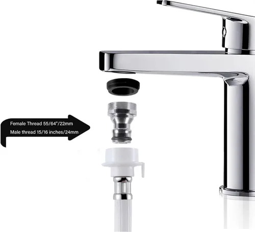 Miniatura 6 de Mangueras de lavadora portátil, mangueras compactas para lavadora, manguera para lavadora de doble tina, lavadora portátil para accesorios