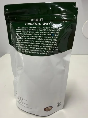 Miniatura 2 de Organic Way Polvo de raíz de regaliz (Glycyrrhiza glabra) - Té de hierbas Certificado Kosher y USDA Vegano, sin OMG y sin gluten Probado