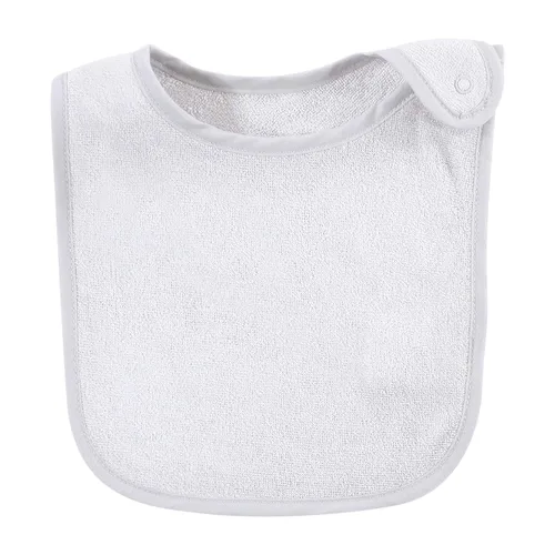 Miniatura 4 de Hudson Baby Rayón unisex para bebé de bambú de rizo baberos, color negro y blanco, talla única Negro Blanco