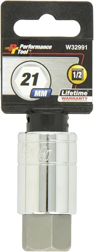 Miniatura 15 de Performance Tool W32990 1/2 Drive Hex Bit Socket, 0.787 in