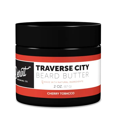 Miniatura 9 de Detroit Grooming Co. Mantequilla para barba para hombres Suaviza, espesa e hidrata con aceite de cártamo y manteca de karité Aroma 313, 2 onzas