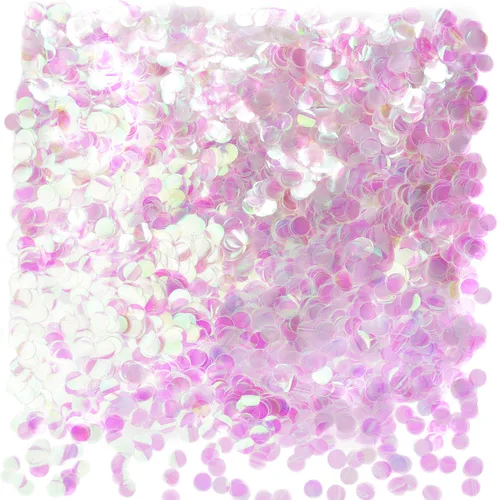 Miniatura 8 de Confeti de mesa de corazón burdeos – Confeti metálico en forma de corazón de papel de aluminio para el día de San Valentín, confeti de Mylar