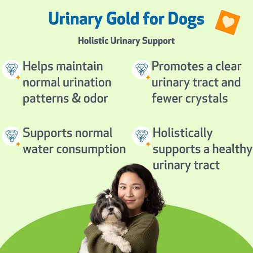 Miniatura 3 de Pet Wellbeing Oro urinario para perros – Formulado por veterinarios – Soporte para el tracto urinario con múltiples hierbas – Salud de la vejiga