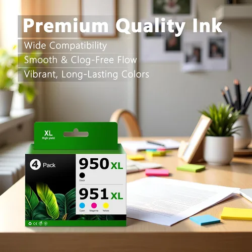 Miniatura 5 de Paquete combinado de cartuchos de tinta 950XL 951XL de repuesto para HP Ink 950 951 XL Uso para OfficeJet Pro 8600 8610 8620 8100 8630 8660 8640