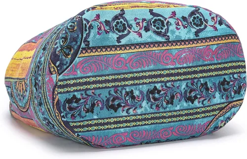 Miniatura 195 de Bolsa de hombro para mujer, de lona en estilo hippie/bohemio para llevar cruzada al hombro, disponible en diferentes colores y estampados