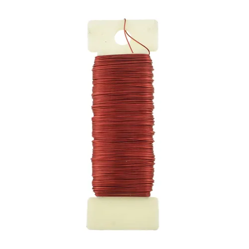Miniatura 11 de HAHIYO Alambre Negro de Calibre 22 - 1 Rollo, 38 Yardas (115 Pies) Alambre Floral Flexible para Manualidades, Coronas de Navidad, Arreglos
