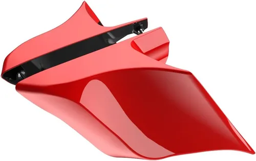 Miniatura 89 de Advanblack Barracuda - Cubiertas laterales estiradas plateadas (brillantes), paneles extendidos para Harley Touring Street Glide Road Glide Electra