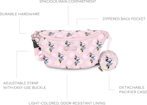 Miniatura 2 de Park Pack - Bolsa cruzada para el cuerpo, riñonera, organizador de bolso cruzado, bolsa para cinturón para mujeres, hombres, regalos para fanáticos