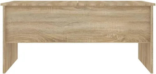 Miniatura 6 de Mesa auxiliar, mesa de comedor elevable, mesa de centro abierta adecuada para sala de estar, oficina, balcón, sala de estar familiar, roble Sonoma