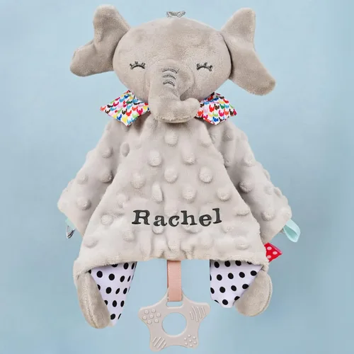 Miniatura 2 de Manta de seguridad para bebé, regalos personalizados para bebés con nombre, regalos para baby shower de Navidad, juguetes para bebés recién nacidos