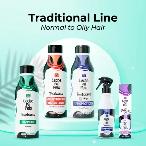 Miniatura 5 de Leche Pal Pelo - Tratamiento Reconstructor Instantáneo de Cabello con Soja, Trigo, Aloe y Aguacate. Proporciona Hidratación Intensiva-14.9 Onzas.