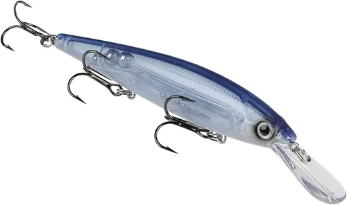 Miniatura 18 de Strike King KVD Jerkbait profundo señuelo de pesca de 3 ganchos, 3/5 onzas, 4.75 pulgadas Sexy Shad