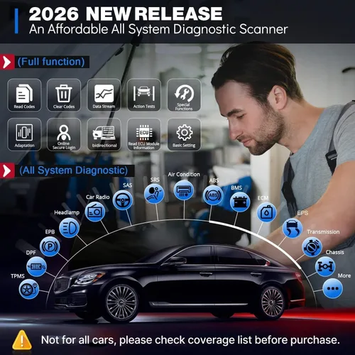 Miniatura 2 de Thinkdiag2 - Escáner de diagnóstico OBD2 de control bidireccional para iOS y Android, escaneo Bluetooth con protocolo CAN-FD, AutoVIN, prueba