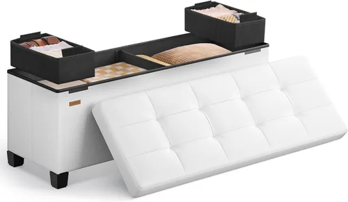 Miniatura 13 de SONGMICS Storage Bench, Folding Storage Chest