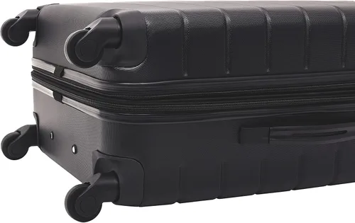 Miniatura 7 de Wrangler - Juego de piezas de equipaje inteligente con portavasos y puerto USB, Negro