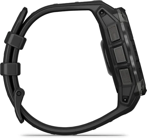 Miniatura 3 de Garmin Instinct® 3 50mm, pantalla AMOLED, reloj inteligente GPS resistente para exteriores, bisel reforzado con metal, linterna incorporada, hasta