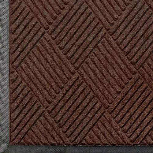 Miniatura 24 de Felpudo Waterhog Eco Premier Fashion de Andersen para interiores o exteriores; fibra de poliéster PET; respaldo de goma SBR, 3/8" de grosor, Negro