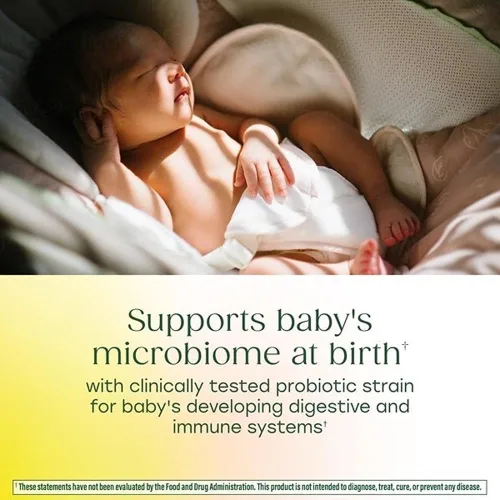 Miniatura 4 de MegaFood Baby & Me 2 Probiótico prenatal, prebióticos vegetarianos para el embarazo y probióticos para mujeres, salud digestiva y apoyo inmunológico