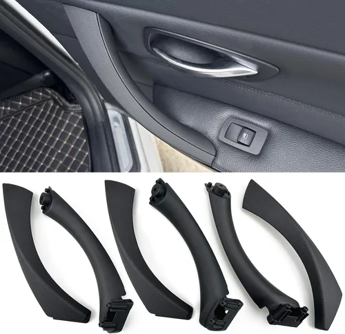 Miniatura 9 de Manija de Puerta de Coche para BMW Serie 3 E90 E91 2006-2012 Manijas de Puerta Interior Cubierta de Repuesto Conjunto de Manija de Puerta de Coche