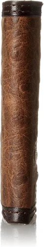 Miniatura 3 de Nocona Trifold - Avestruz marrón para hombre