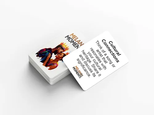Miniatura 5 de Kinfolk Melanin Moments - Juego de cartas para parejas que invita a la reflexión y ayuda a profundizar la comunicación y la conexión emocional
