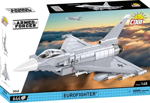 Miniatura 2 de COBI EUROFIGHTER (Alemania) - Conjunto de construcción de avión histórico, 644 piezas
