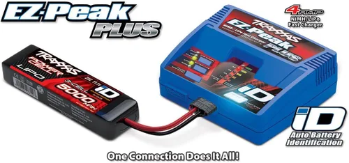 Miniatura 3 de Traxxas 2970 EZ-Peak Plus 4-amp NiMH/Lipo cargador rápido con identificación automática de batería